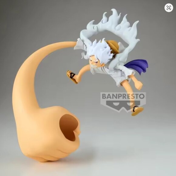 New Banpresto One Piece FigLife! Monkey D. Luffy Gear 5 vol.4 Figure Japan 12cm - Picture 1 of 6